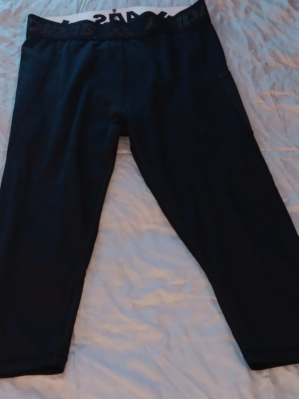 adidas Black Capri Athletic Leggings